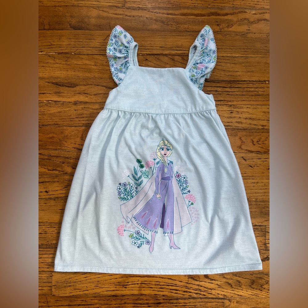 Disney Frozen Elsa Girls Dress 4T